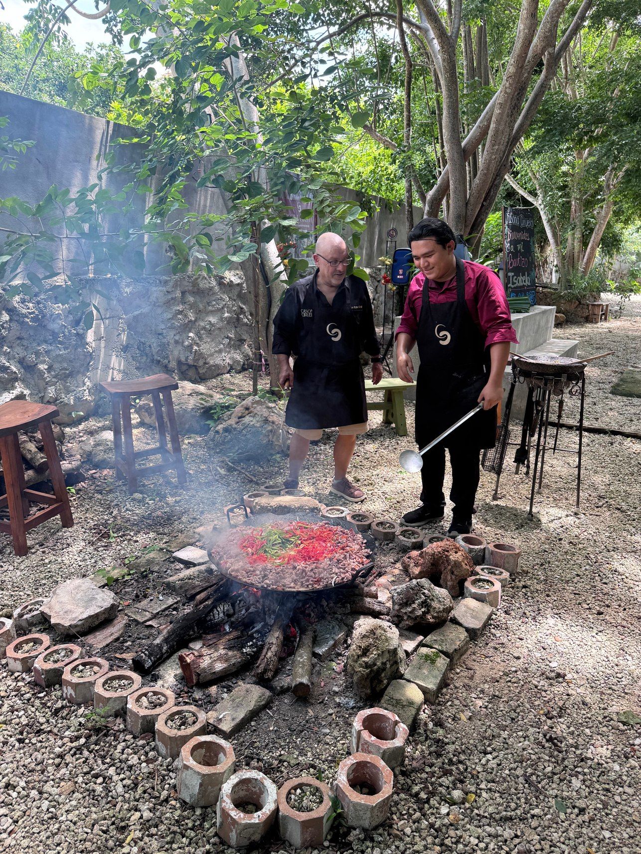 Cocina de humo
