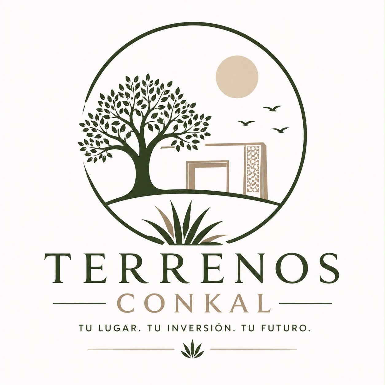 Logo Terrenos Conkal